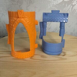 2020 McDonald's Happy Meal Disney Princess Backdrop Lot Of 2